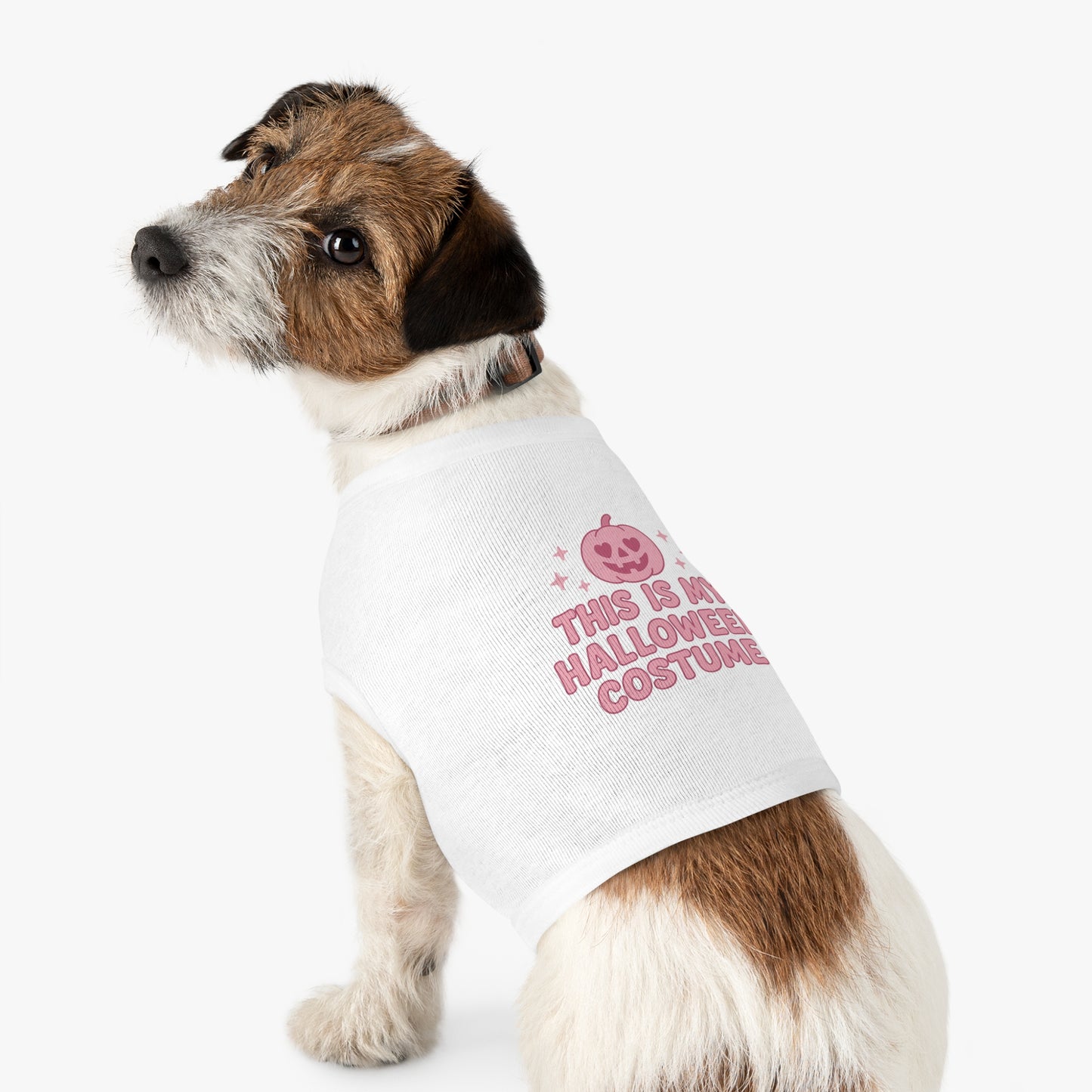 This Is My Halloween Costume Pet Tank Top, Cute Dog Costume, Pet Apparel, Fall Fashion for Pets, Pumpkin Shirt for Dogs, Spooky Pet Fashion
