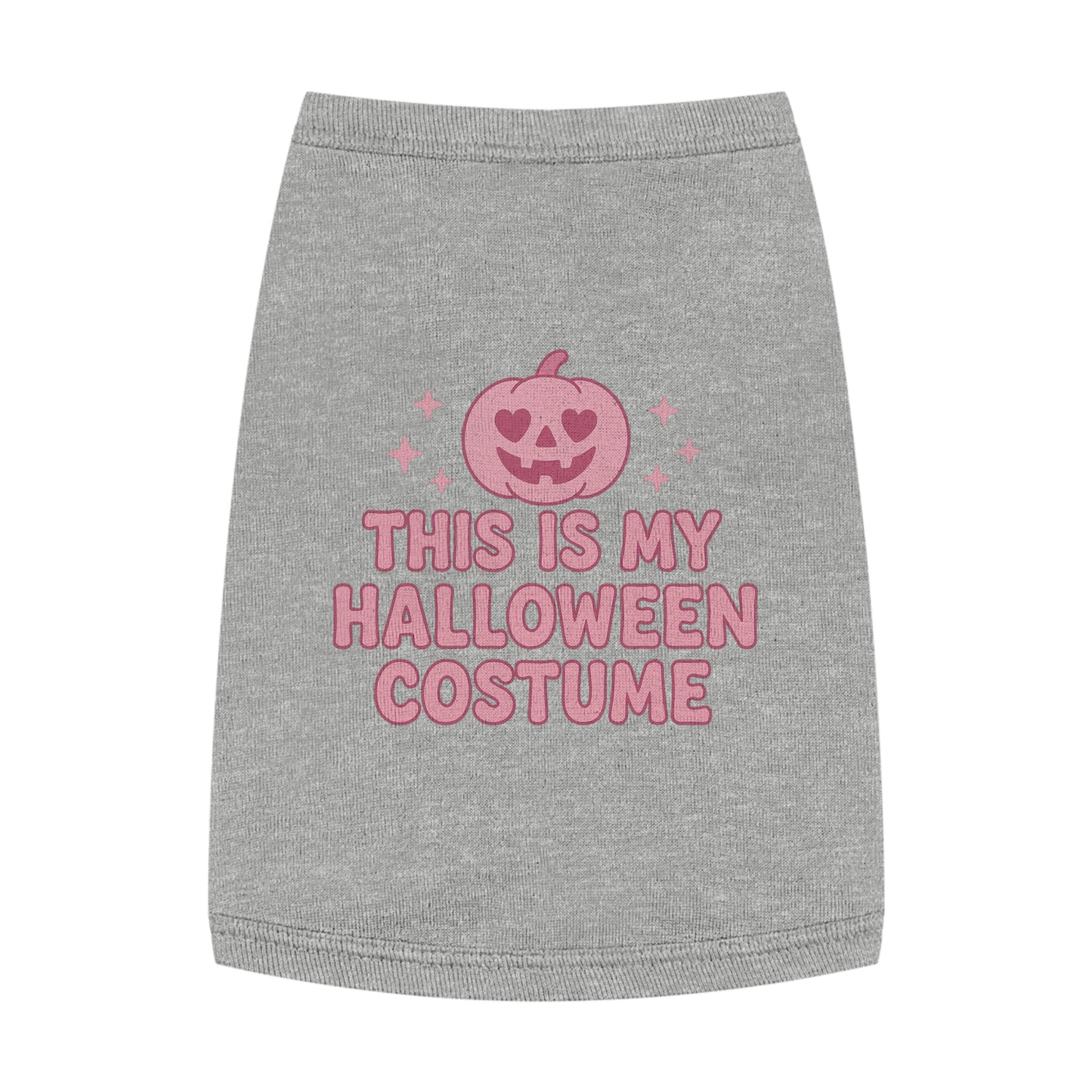 This Is My Halloween Costume Pet Tank Top, Cute Dog Costume, Pet Apparel, Fall Fashion for Pets, Pumpkin Shirt for Dogs, Spooky Pet Fashion