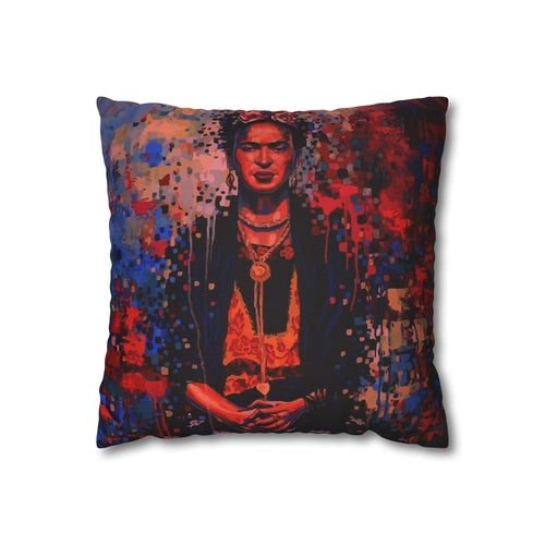 Frida 4 Spun Polyester Square Pillow Case