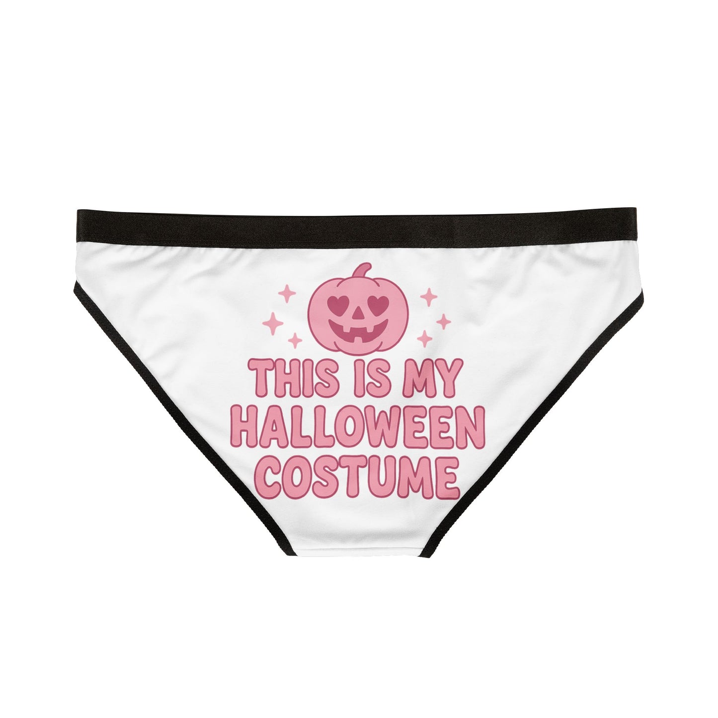 This Is My Halloween Costume Women's Underwear, Fun Holiday Intimates, Cute Themed Briefs, Gift for Her, Spooky Vibes Lingerie