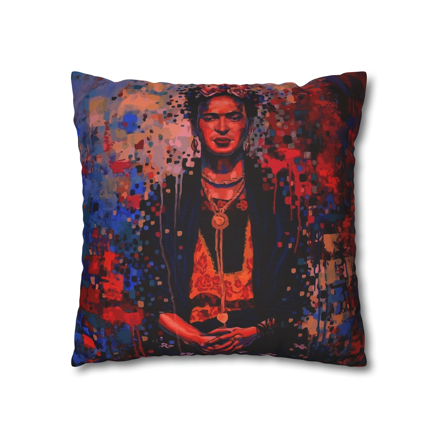 Frida 4 Spun Polyester Square Pillow Case