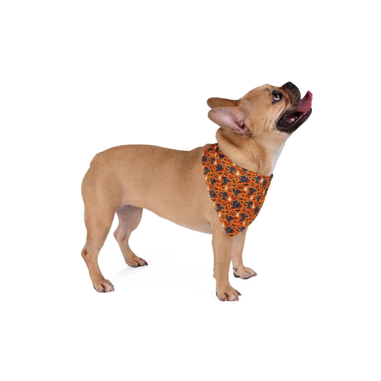 Halloween Hero Pet Bandana – Limited Edition Superman-Inspired Print