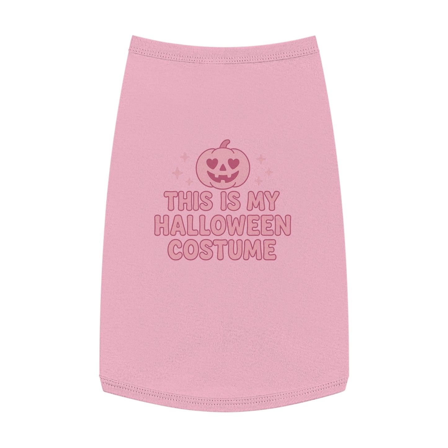 This Is My Halloween Costume Pet Tank Top, Cute Dog Costume, Pet Apparel, Fall Fashion for Pets, Pumpkin Shirt for Dogs, Spooky Pet Fashion