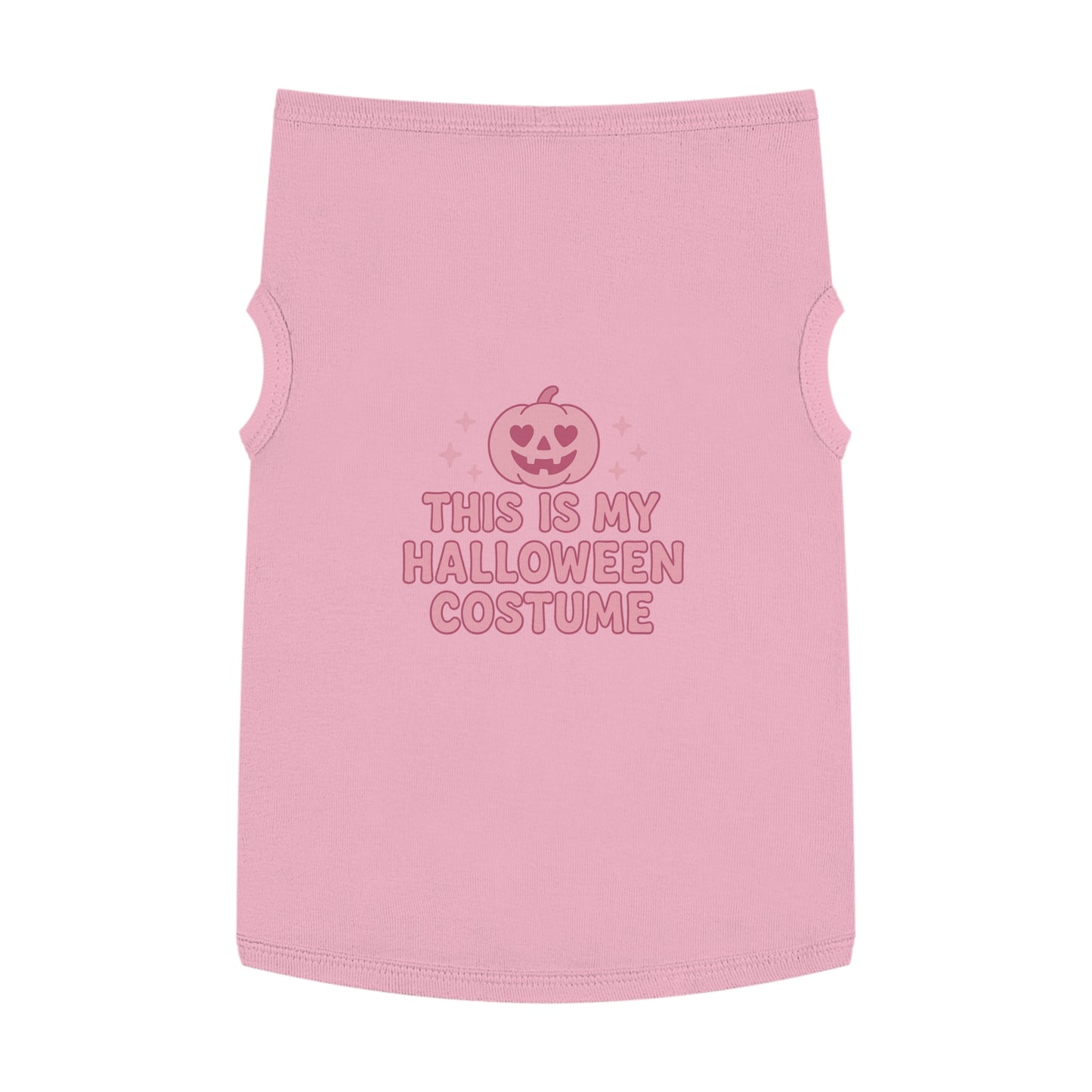 This Is My Halloween Costume Pet Tank Top, Cute Dog Costume, Pet Apparel, Fall Fashion for Pets, Pumpkin Shirt for Dogs, Spooky Pet Fashion