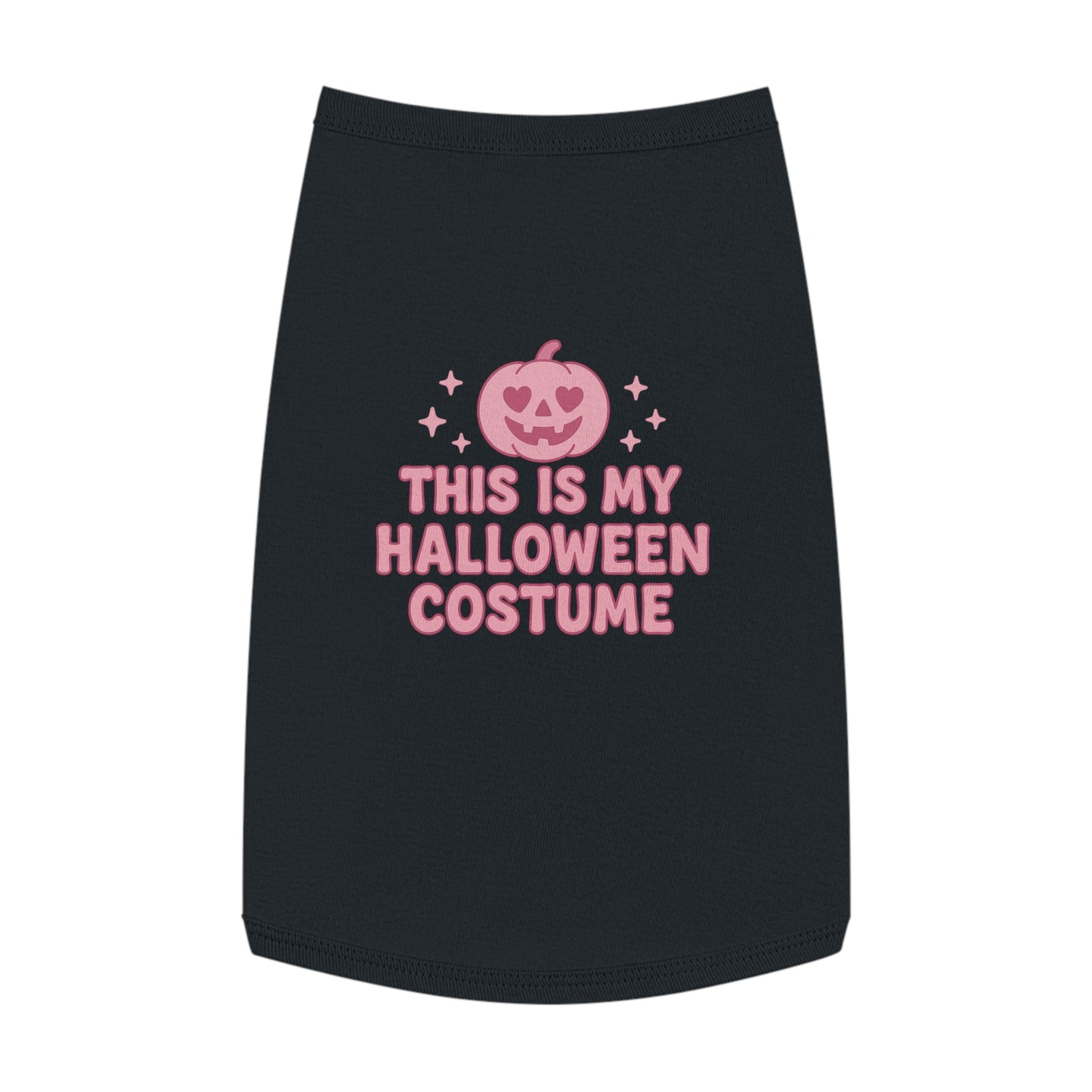 This Is My Halloween Costume Pet Tank Top, Cute Dog Costume, Pet Apparel, Fall Fashion for Pets, Pumpkin Shirt for Dogs, Spooky Pet Fashion