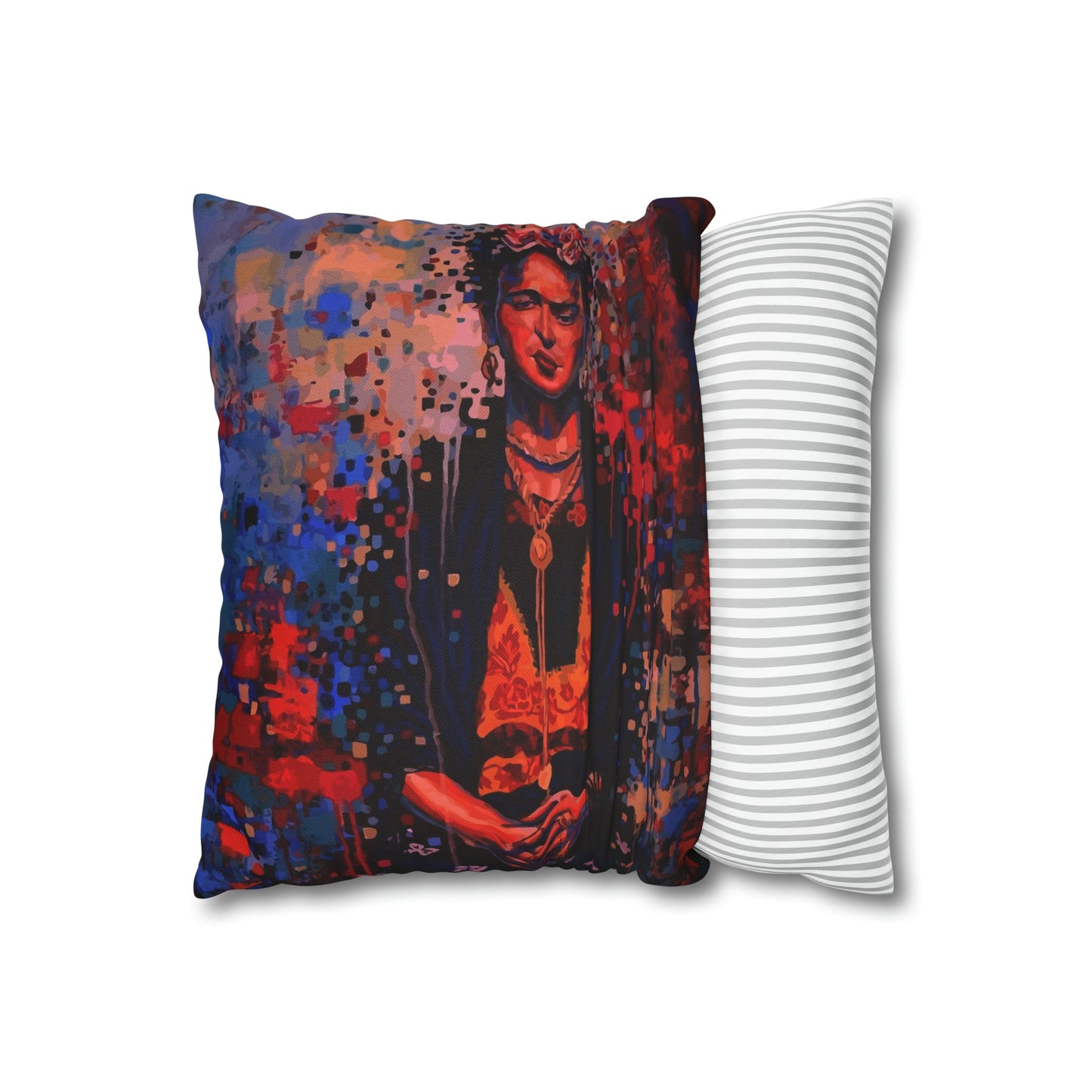 Frida 4 Spun Polyester Square Pillow Case