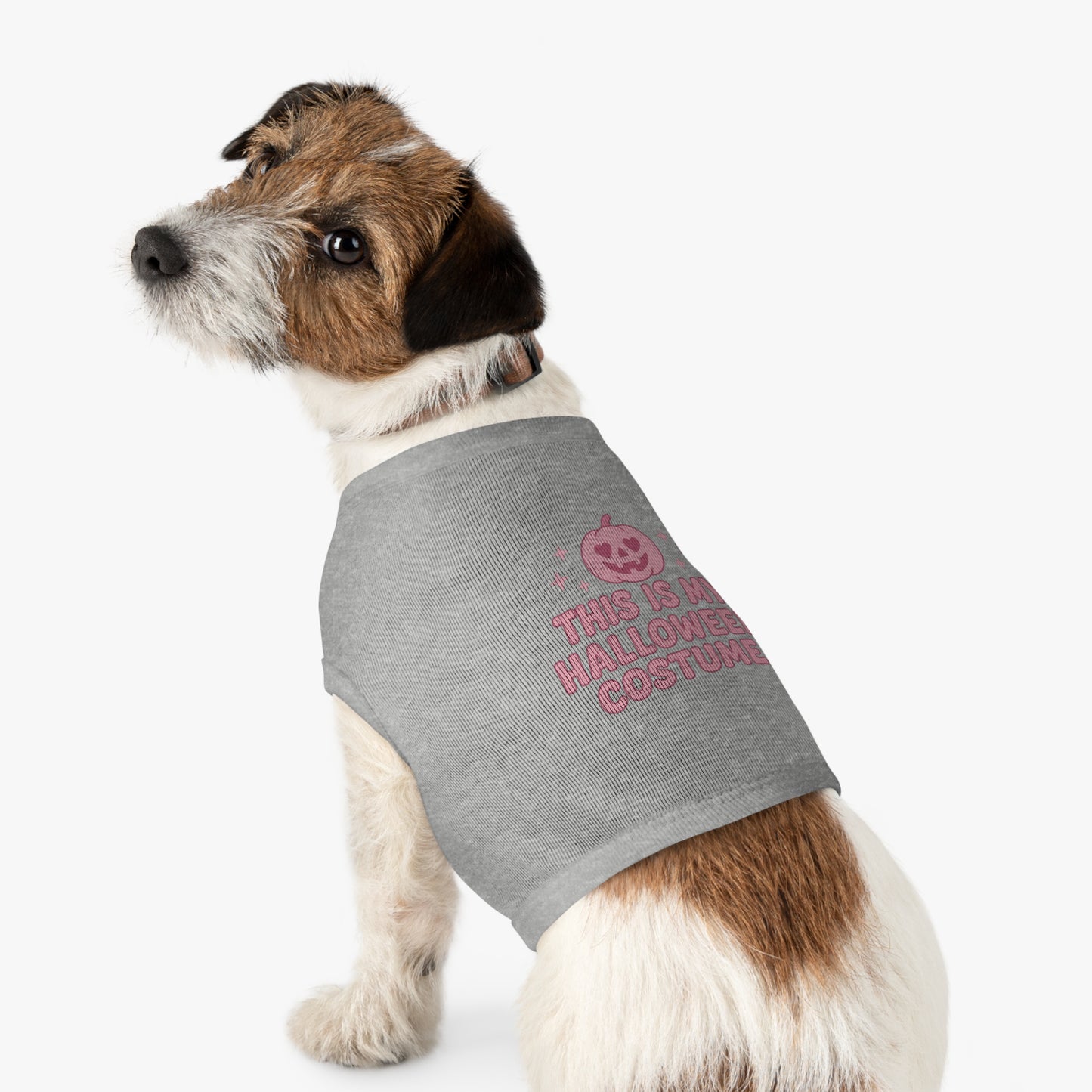 This Is My Halloween Costume Pet Tank Top, Cute Dog Costume, Pet Apparel, Fall Fashion for Pets, Pumpkin Shirt for Dogs, Spooky Pet Fashion