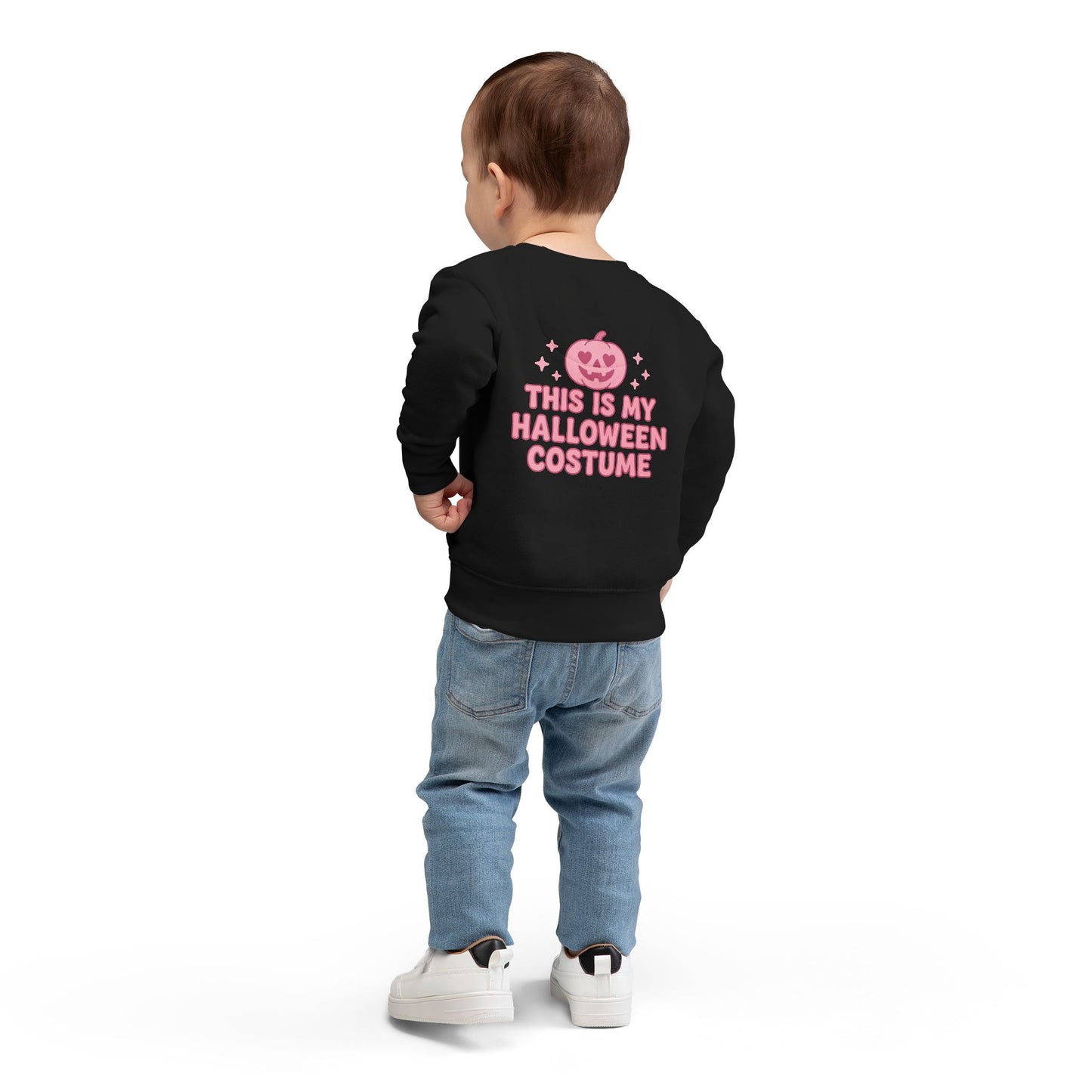 This IS My Halloween Costume Toddler Sweatshirt, Cute Halloween Outfit, Pumpkin Costume Top, Toddler Halloween Gift, Funny Kids Sweater