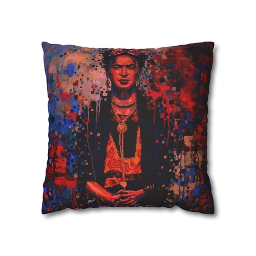 Frida 4 Spun Polyester Square Pillow Case