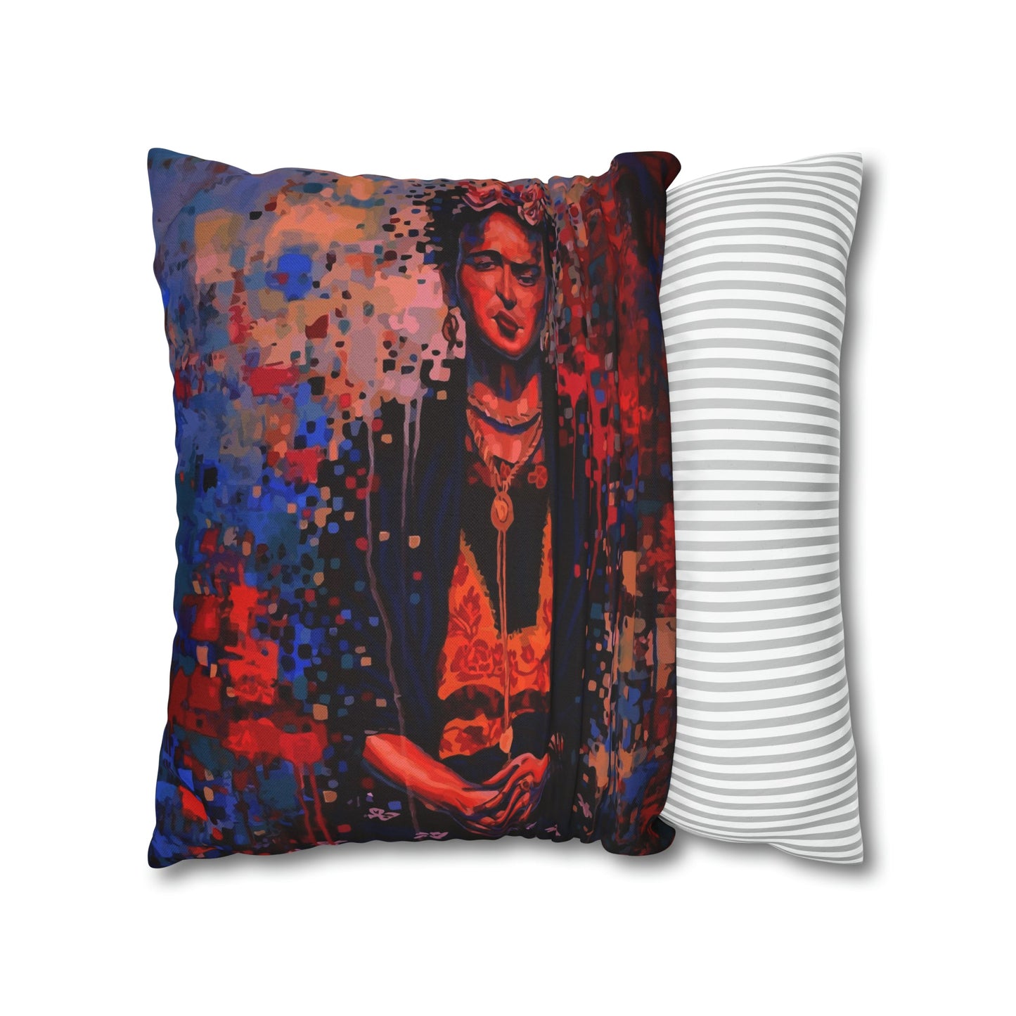 Frida 4 Spun Polyester Square Pillow Case