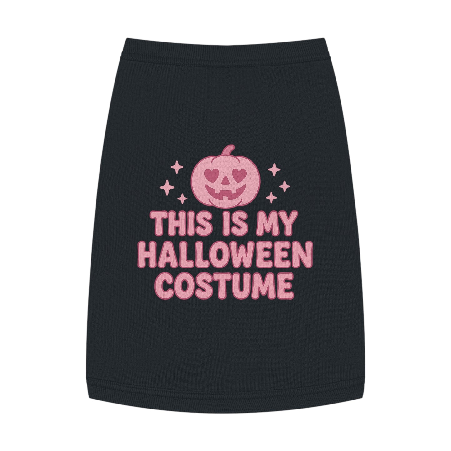 This Is My Halloween Costume Pet Tank Top, Cute Dog Costume, Pet Apparel, Fall Fashion for Pets, Pumpkin Shirt for Dogs, Spooky Pet Fashion