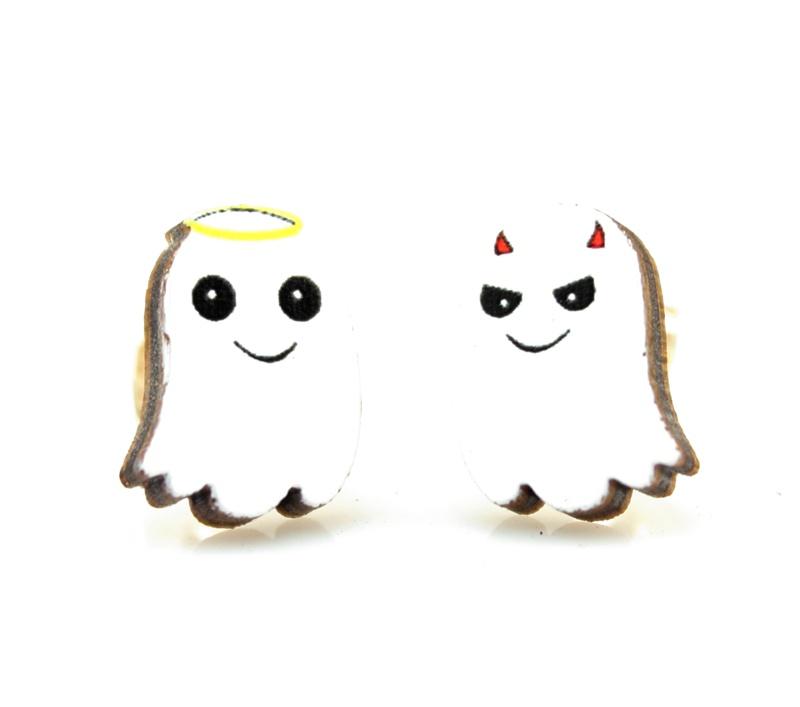 Ghost Stud Earrings #3053 – Trendy Drop 2025 Edition