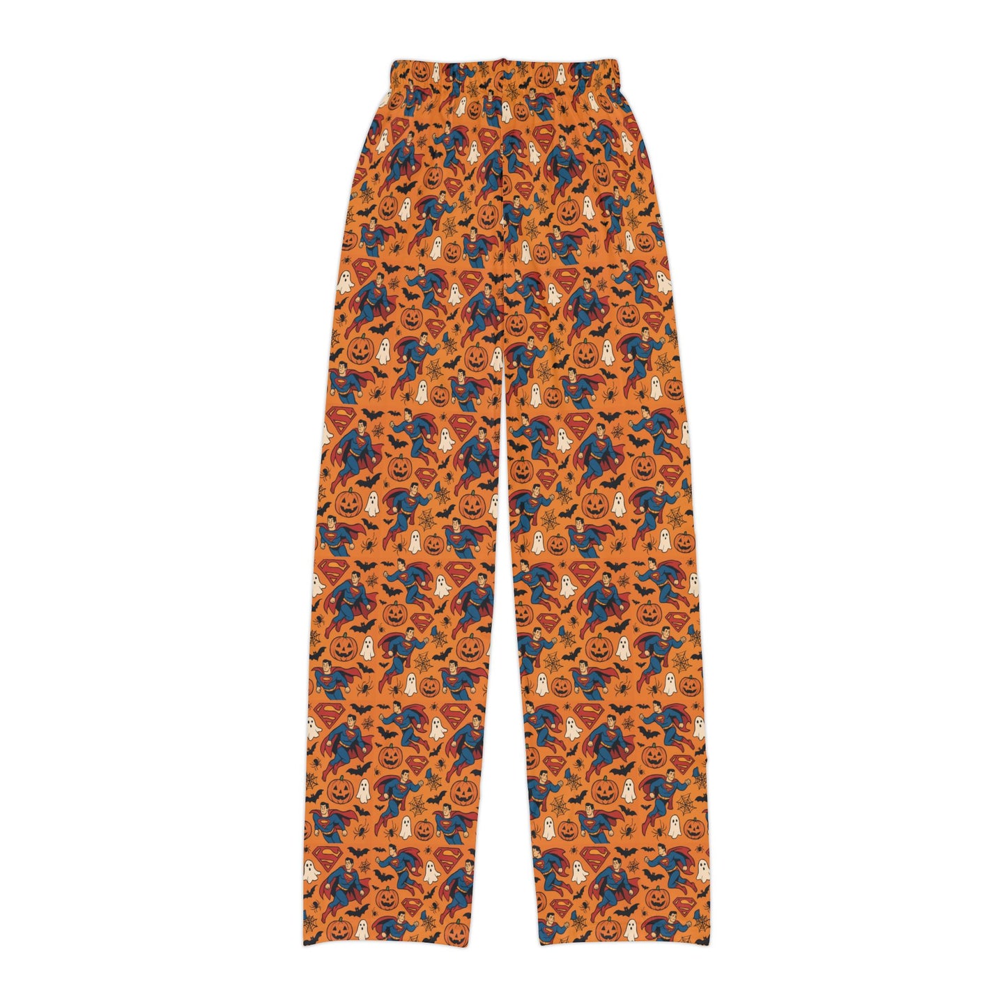 Halloween Hero Kids Pajama Pants – Limited Edition Superman-Inspired Print