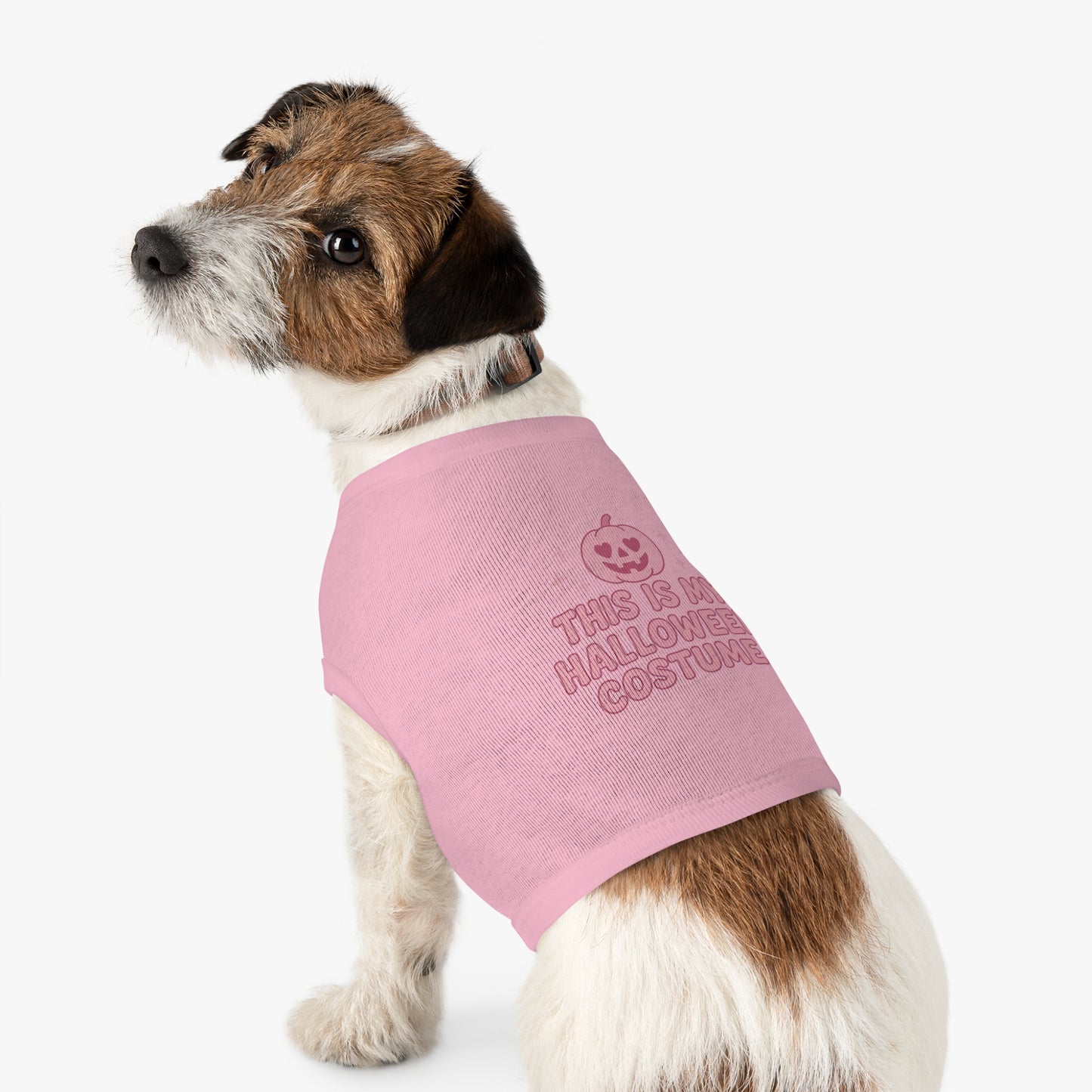 This Is My Halloween Costume Pet Tank Top, Cute Dog Costume, Pet Apparel, Fall Fashion for Pets, Pumpkin Shirt for Dogs, Spooky Pet Fashion