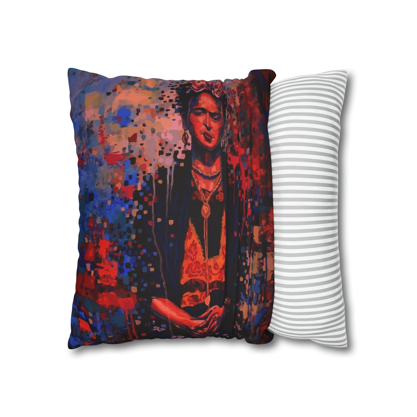 Frida 4 Spun Polyester Square Pillow Case