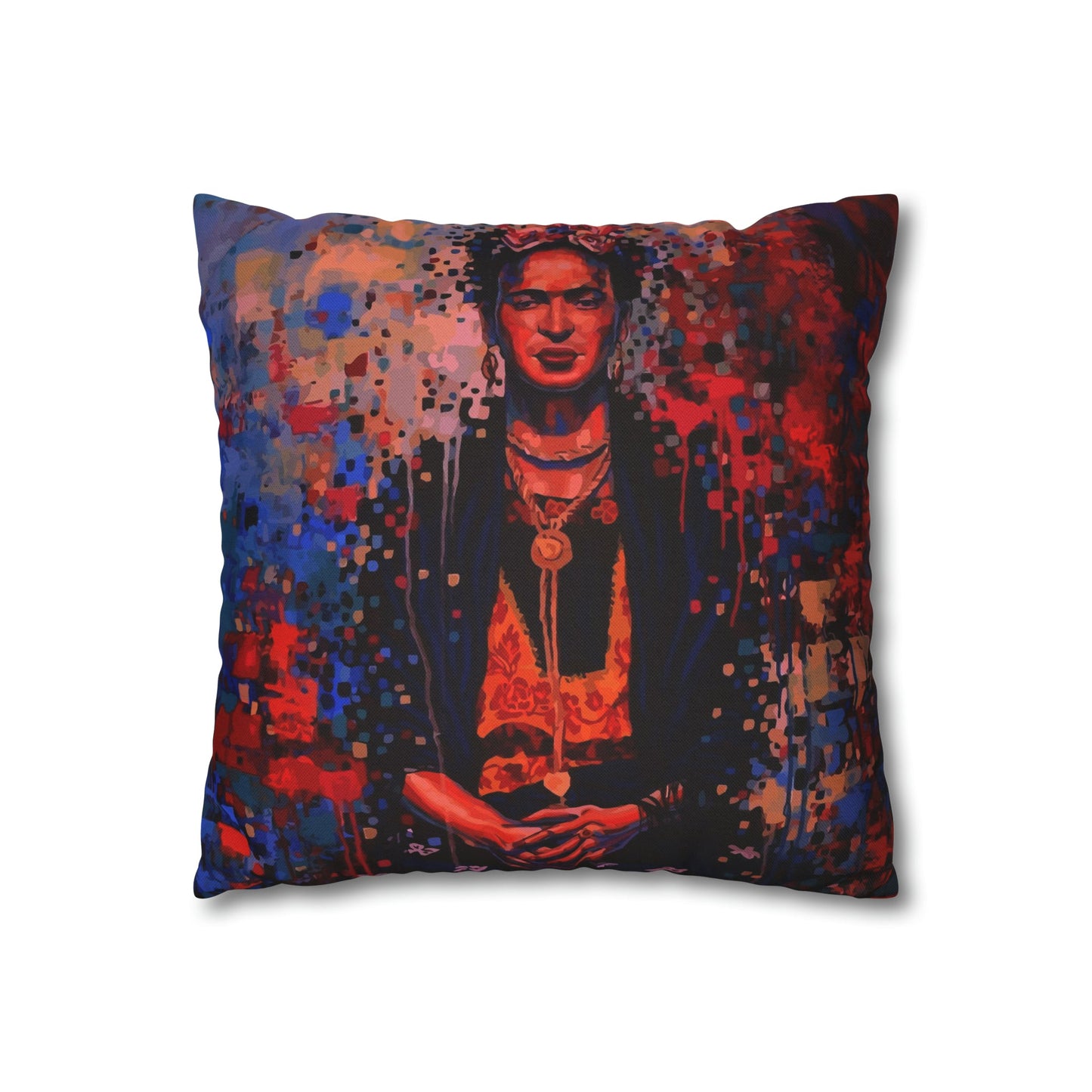 Frida 4 Spun Polyester Square Pillow Case