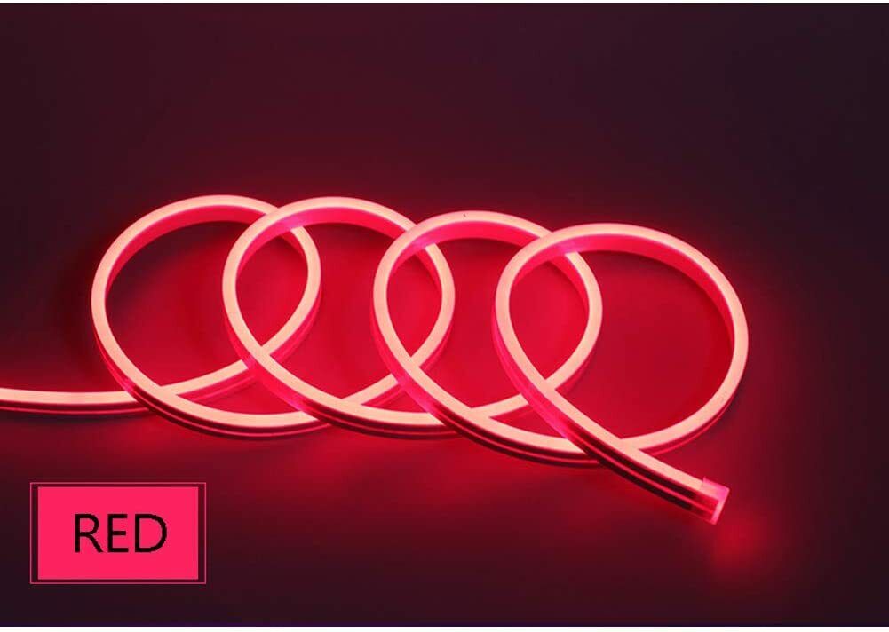 1M 2M 3M 5M 12V Flexible Sign Neon Lights Silicone Tube LED Strip