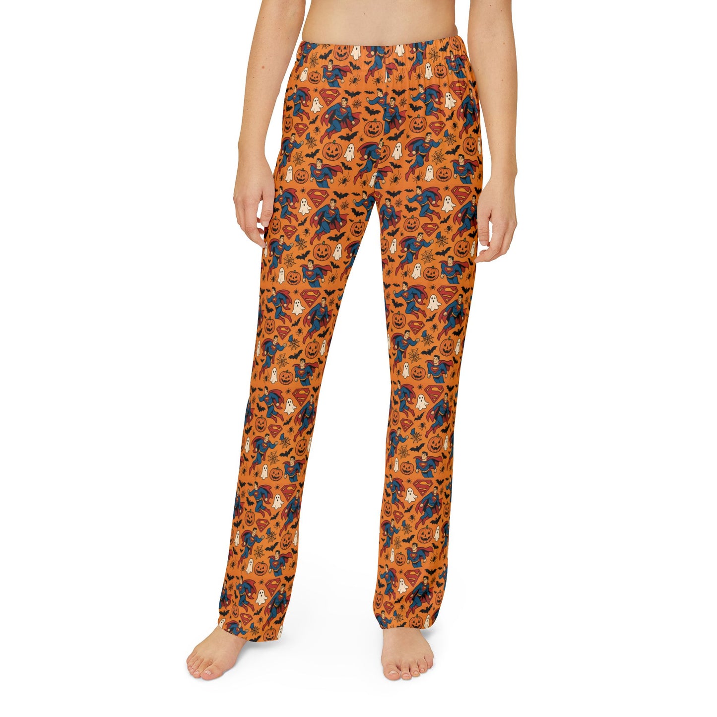 Halloween Hero Kids Pajama Pants – Limited Edition Superman-Inspired Print