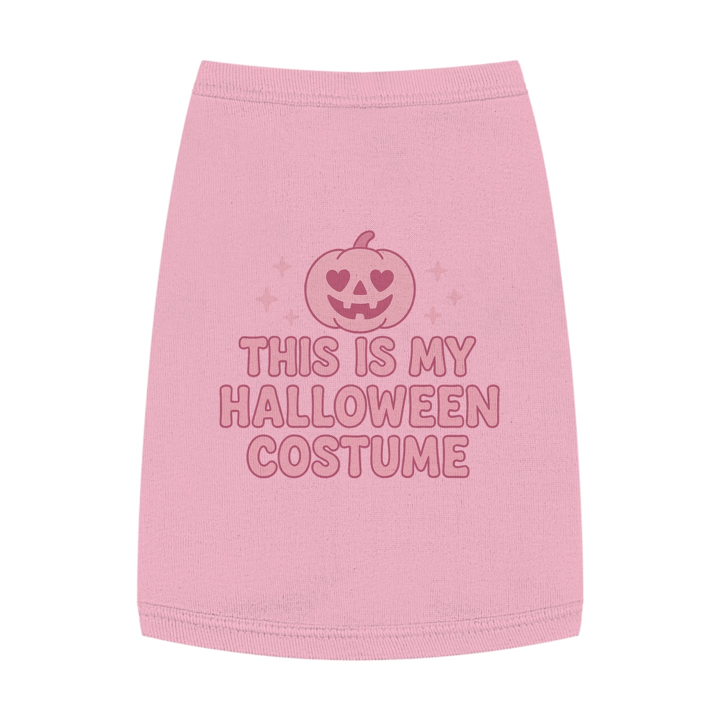 This Is My Halloween Costume Pet Tank Top, Cute Dog Costume, Pet Apparel, Fall Fashion for Pets, Pumpkin Shirt for Dogs, Spooky Pet Fashion