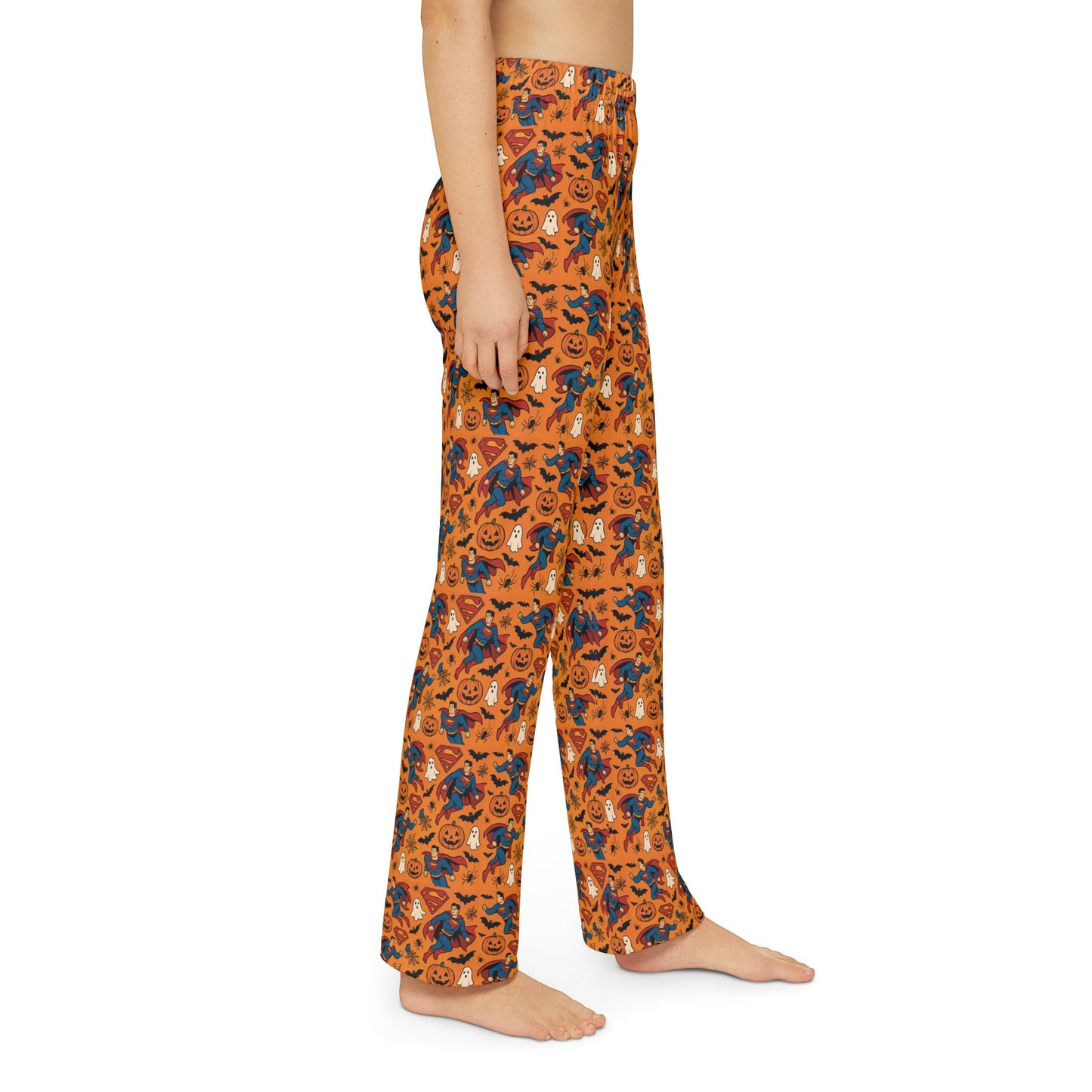 Halloween Hero Kids Pajama Pants – Limited Edition Superman-Inspired Print