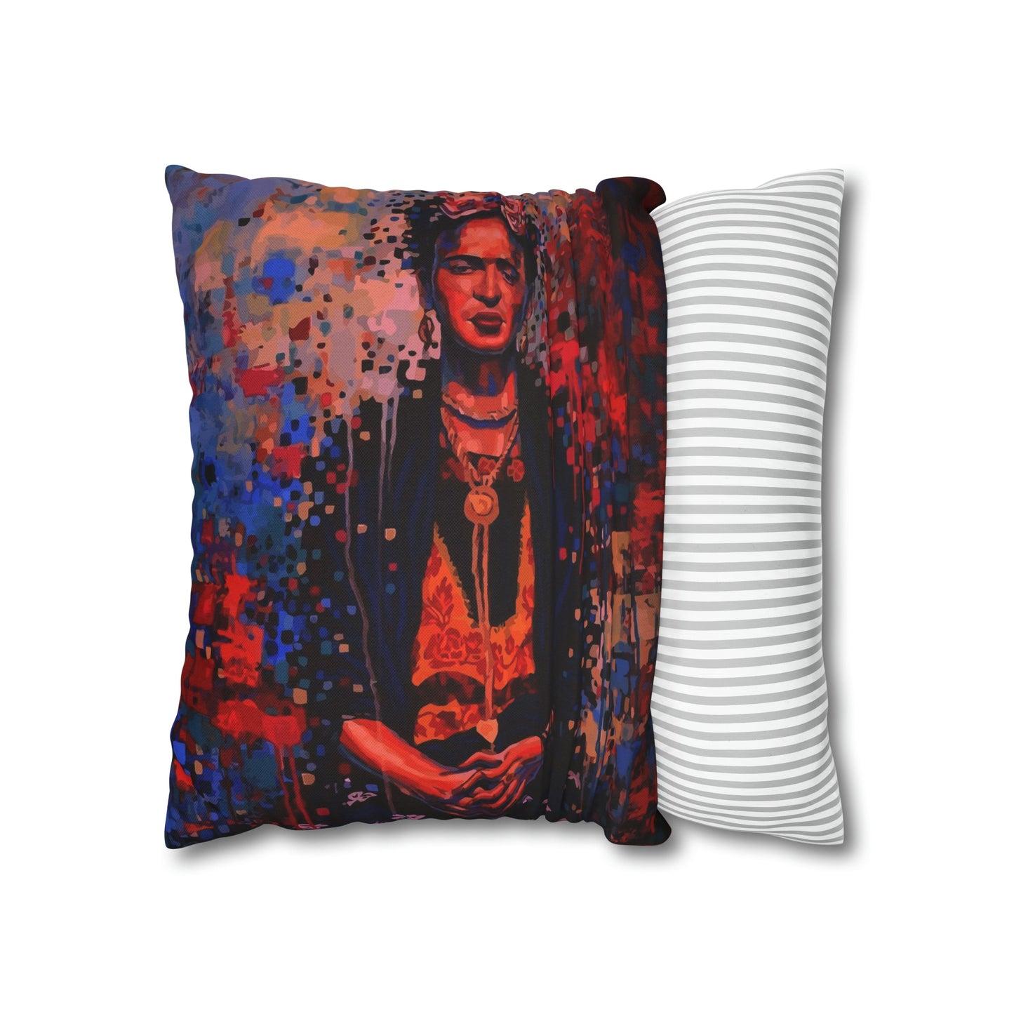 Frida 4 Spun Polyester Square Pillow Case
