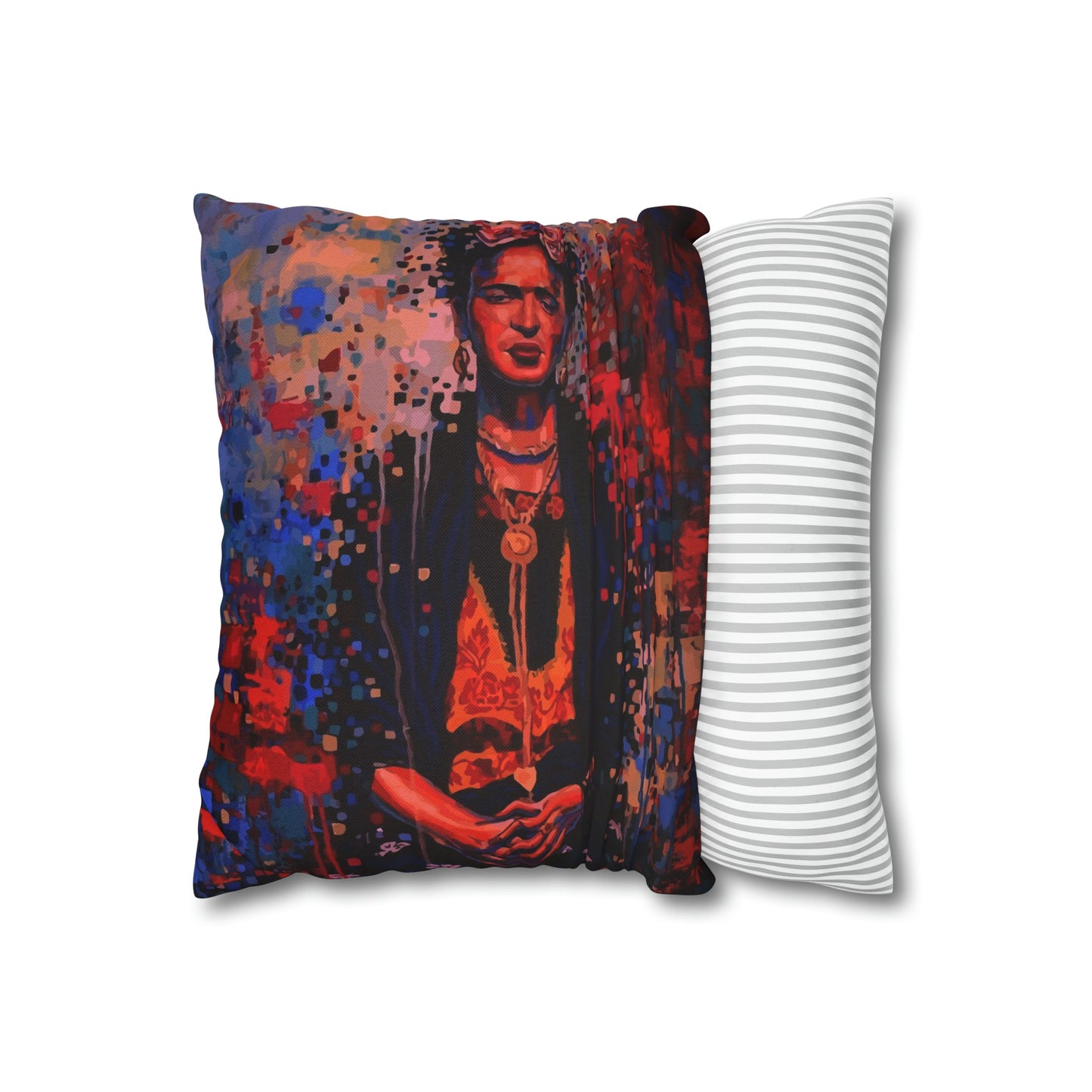 Frida 4 Spun Polyester Square Pillow Case