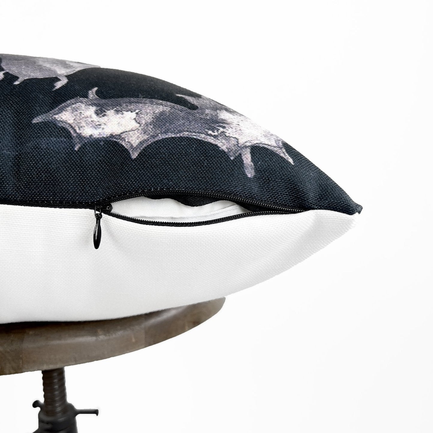 Bats on Black Pillow