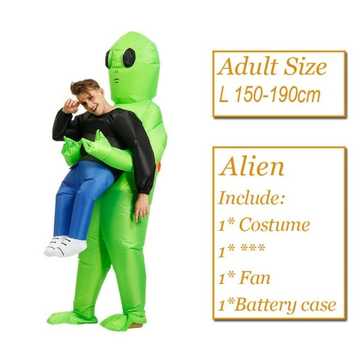 Inflatable Halloween Costume – Dinosaurs, Aliens, Cowboys & More!