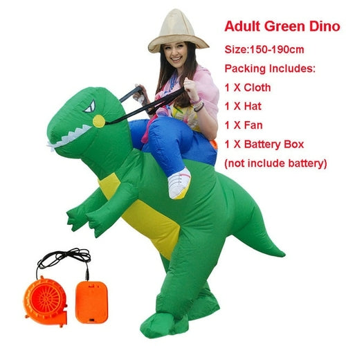 Inflatable Halloween Costume – Dinosaurs, Aliens, Cowboys & More!