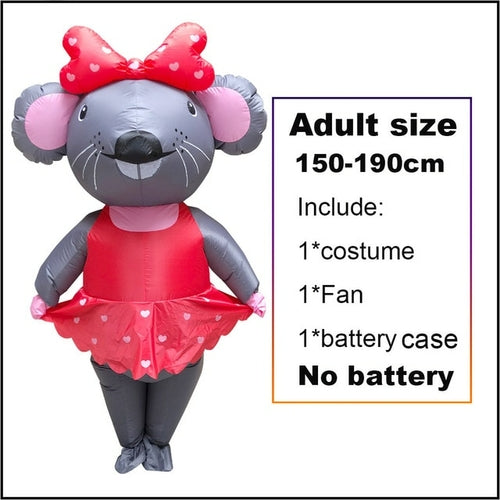 Inflatable Halloween Costume – Dinosaurs, Aliens, Cowboys & More!