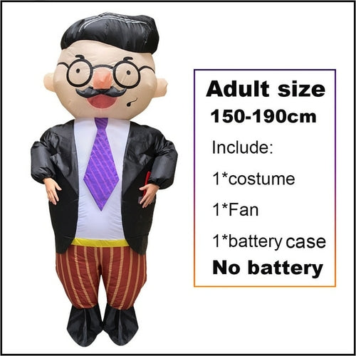 Inflatable Halloween Costume – Dinosaurs, Aliens, Cowboys & More!