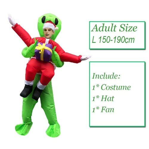 Inflatable Halloween Costume – Dinosaurs, Aliens, Cowboys & More!
