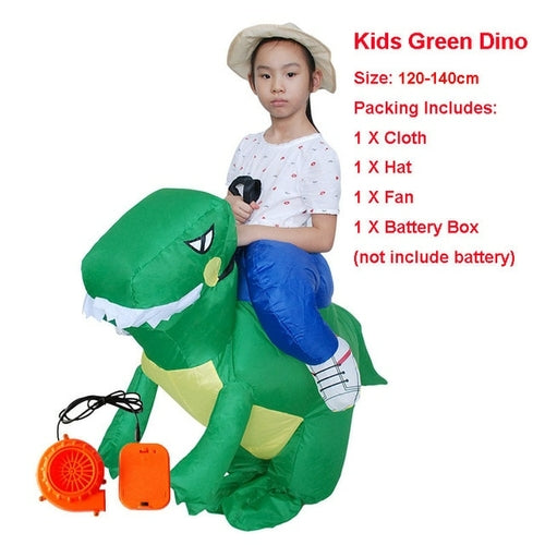 Inflatable Halloween Costume – Dinosaurs, Aliens, Cowboys & More!
