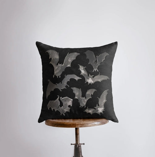 Bats on Black Pillow