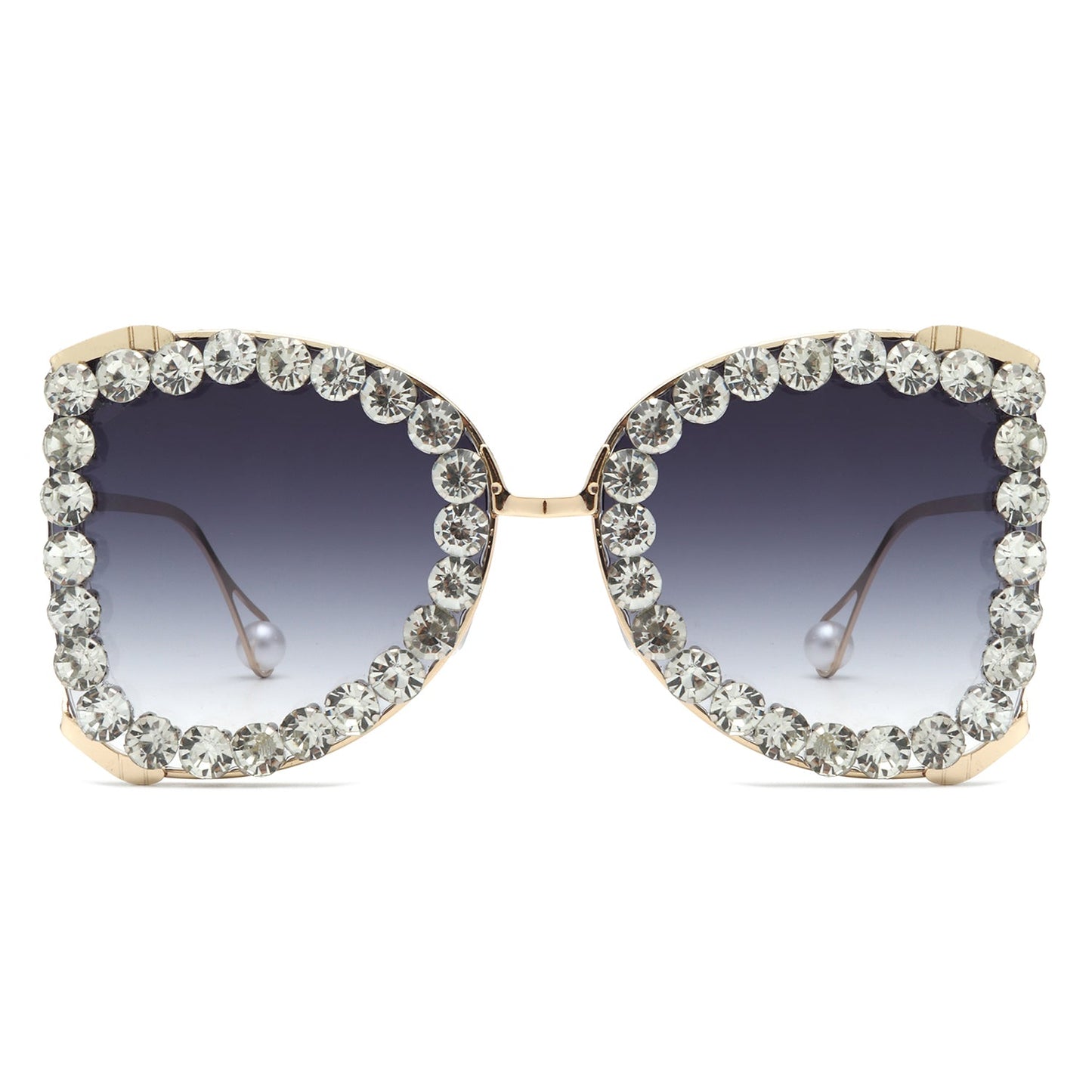 Apex - Luxury Oversized Rhinestone Butterfly Women's Sunglasses