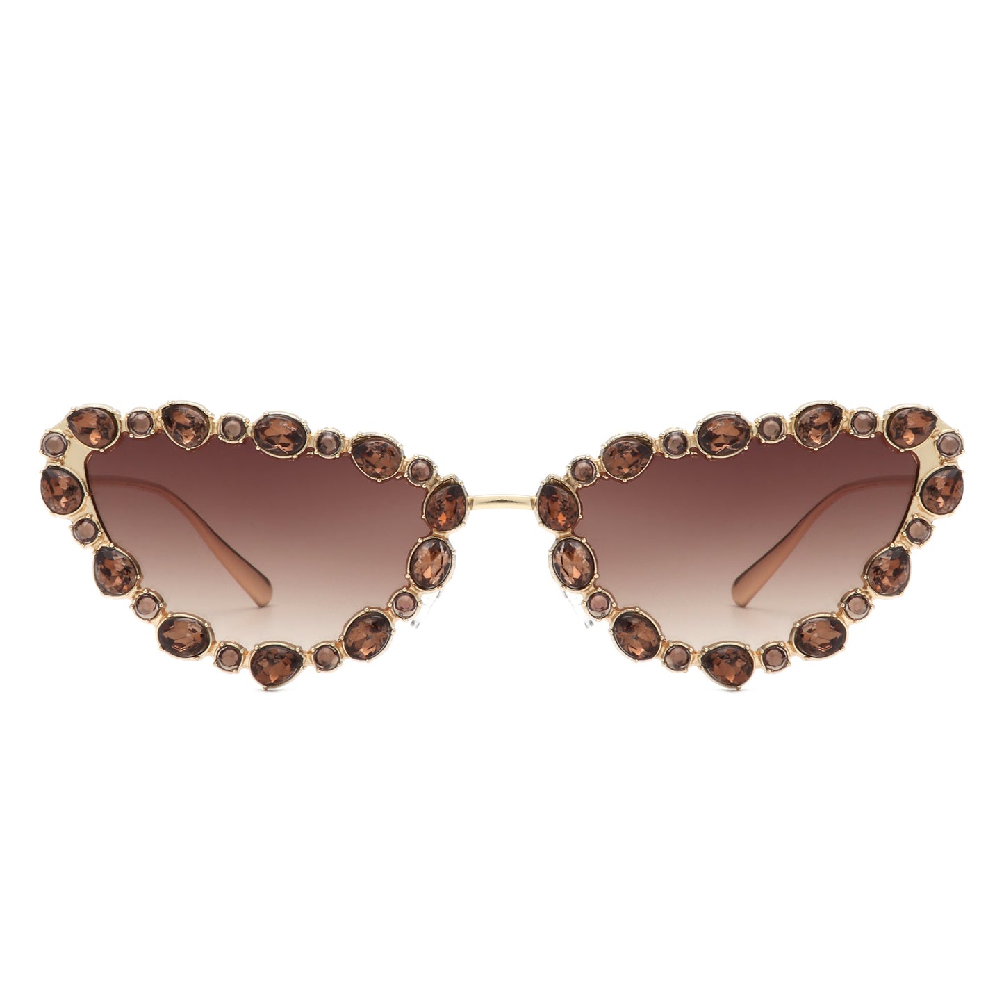 Elevate - Luxury Rhinestone Cat Eye Sunglasses