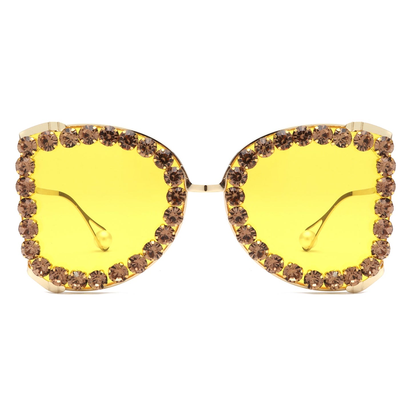 Apex - Luxury Oversized Rhinestone Butterfly Women's Sunglasses