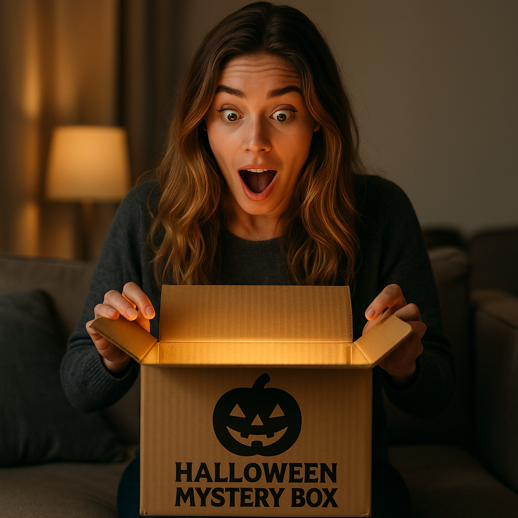 Mystery Box of Halloween Delights – 🎁 3 to 5 Spooky Surprises Inside!
