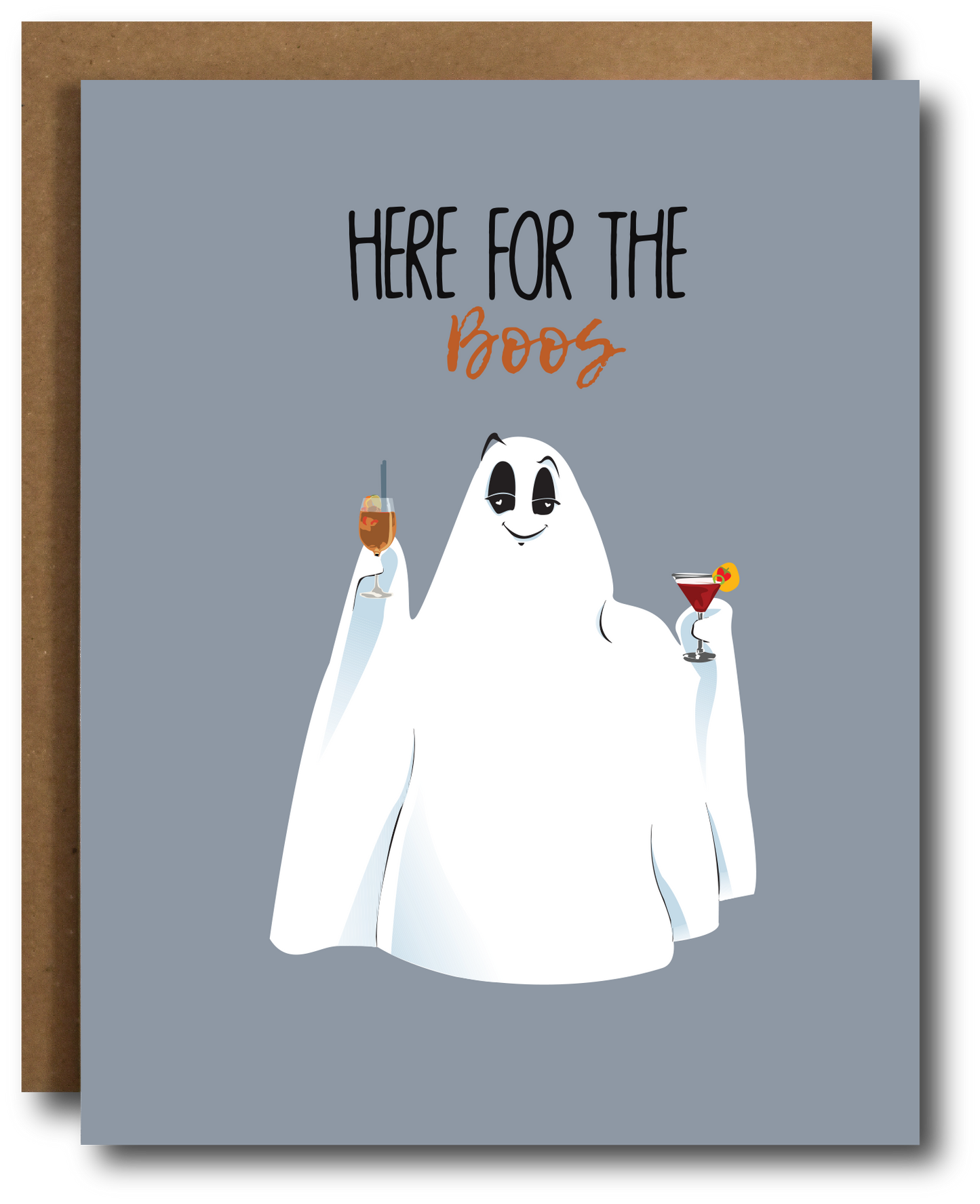 Here for the Boos Card – Trendy Drop 2025 Edition