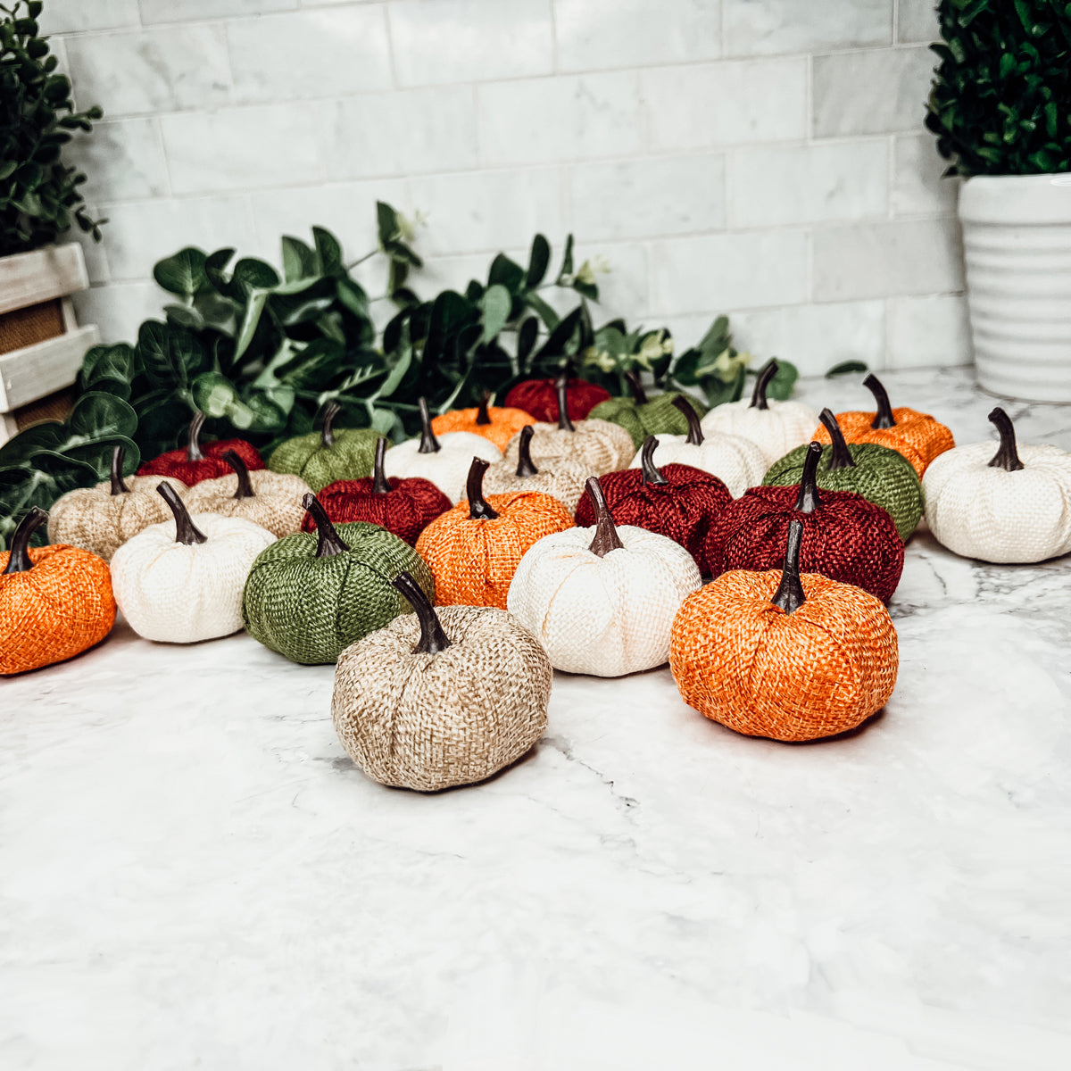 Jute Mini Pumpkins