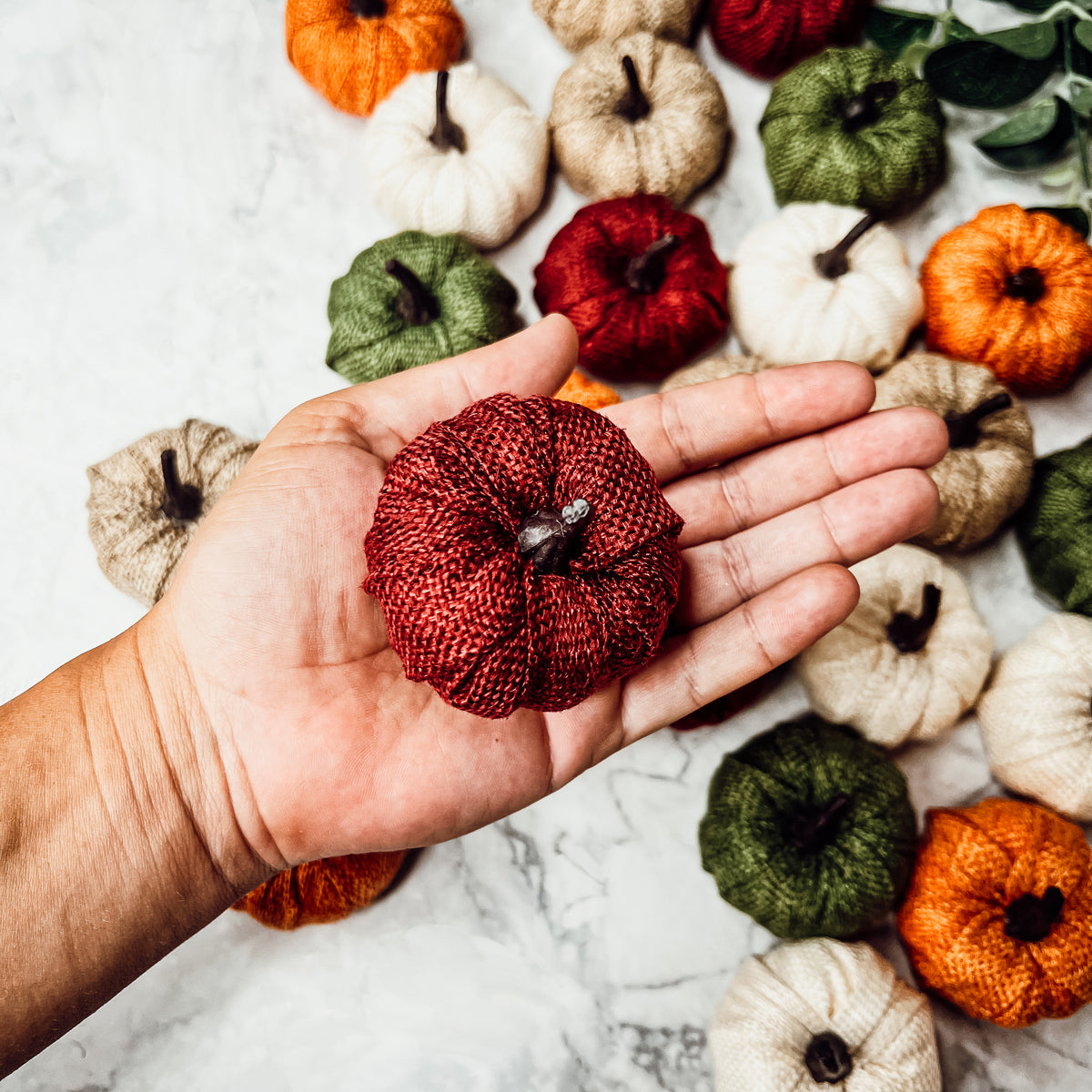 Jute Mini Pumpkins