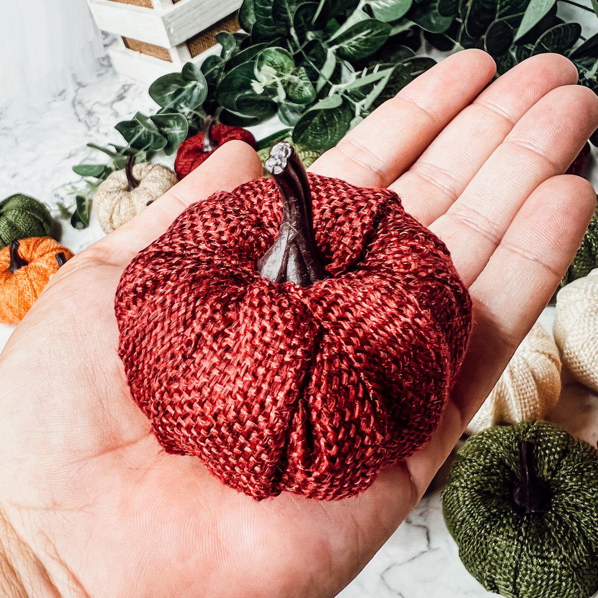 Jute Mini Pumpkins
