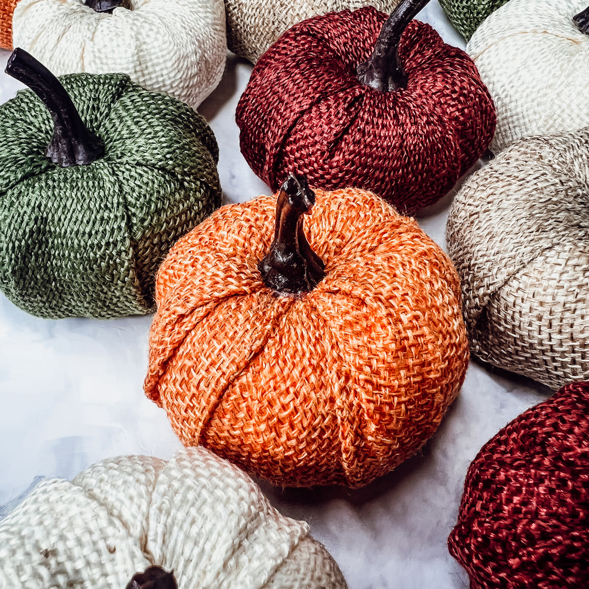 Jute Mini Pumpkins