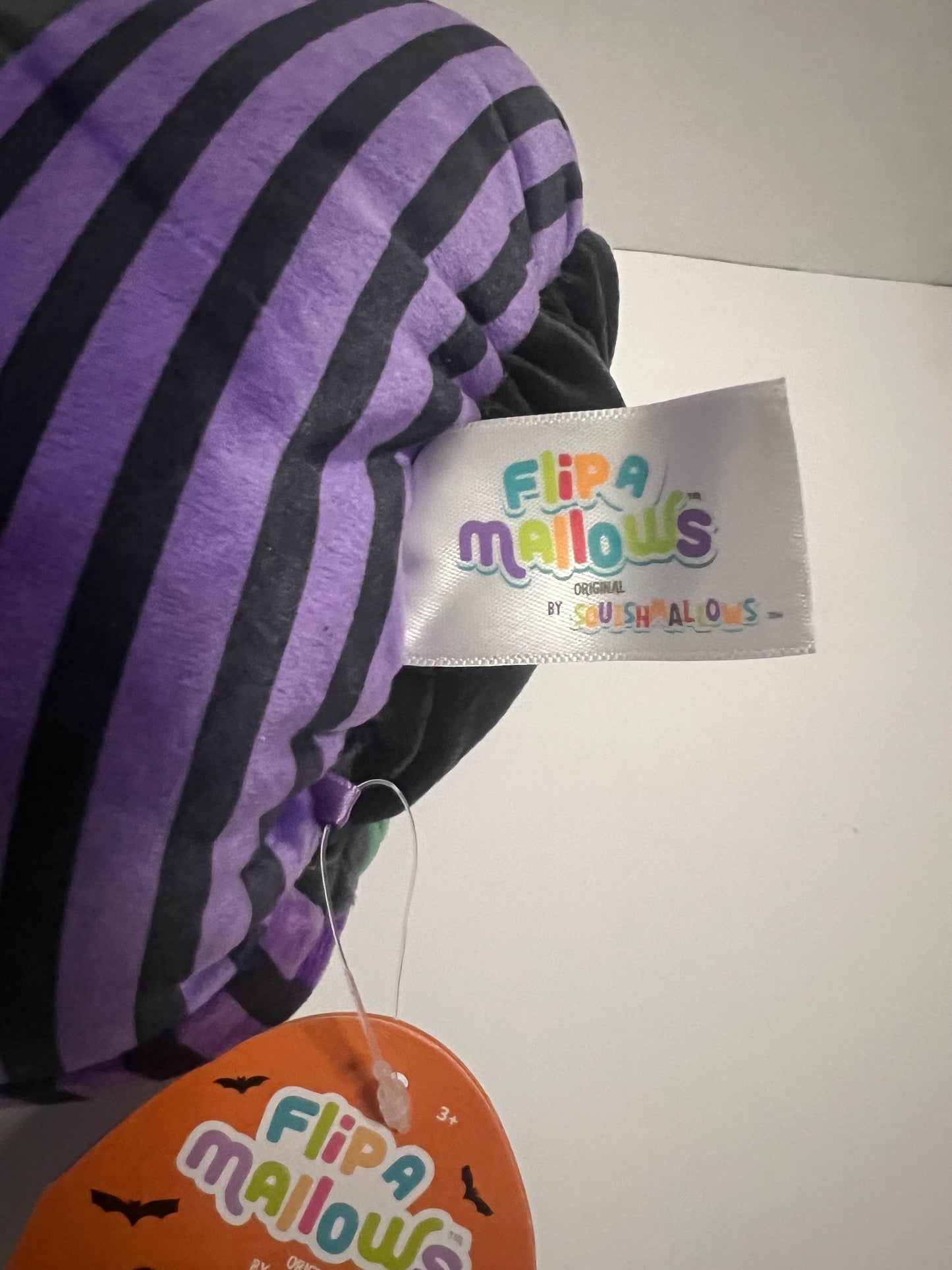 Squishmallows 8" Flip-A-Mallows Cleo Cat and Paige Pumpkin - 2024