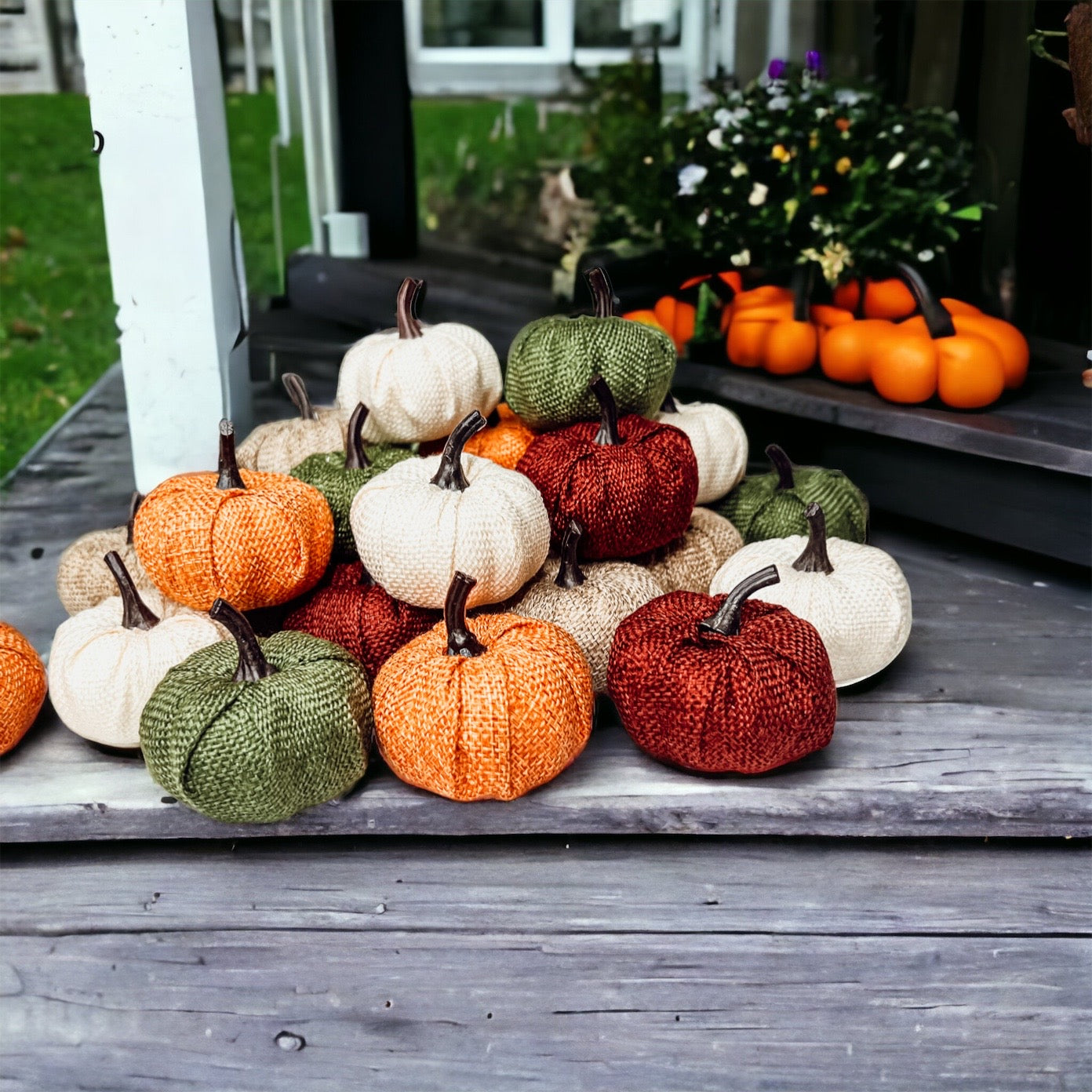 Jute Mini Pumpkins