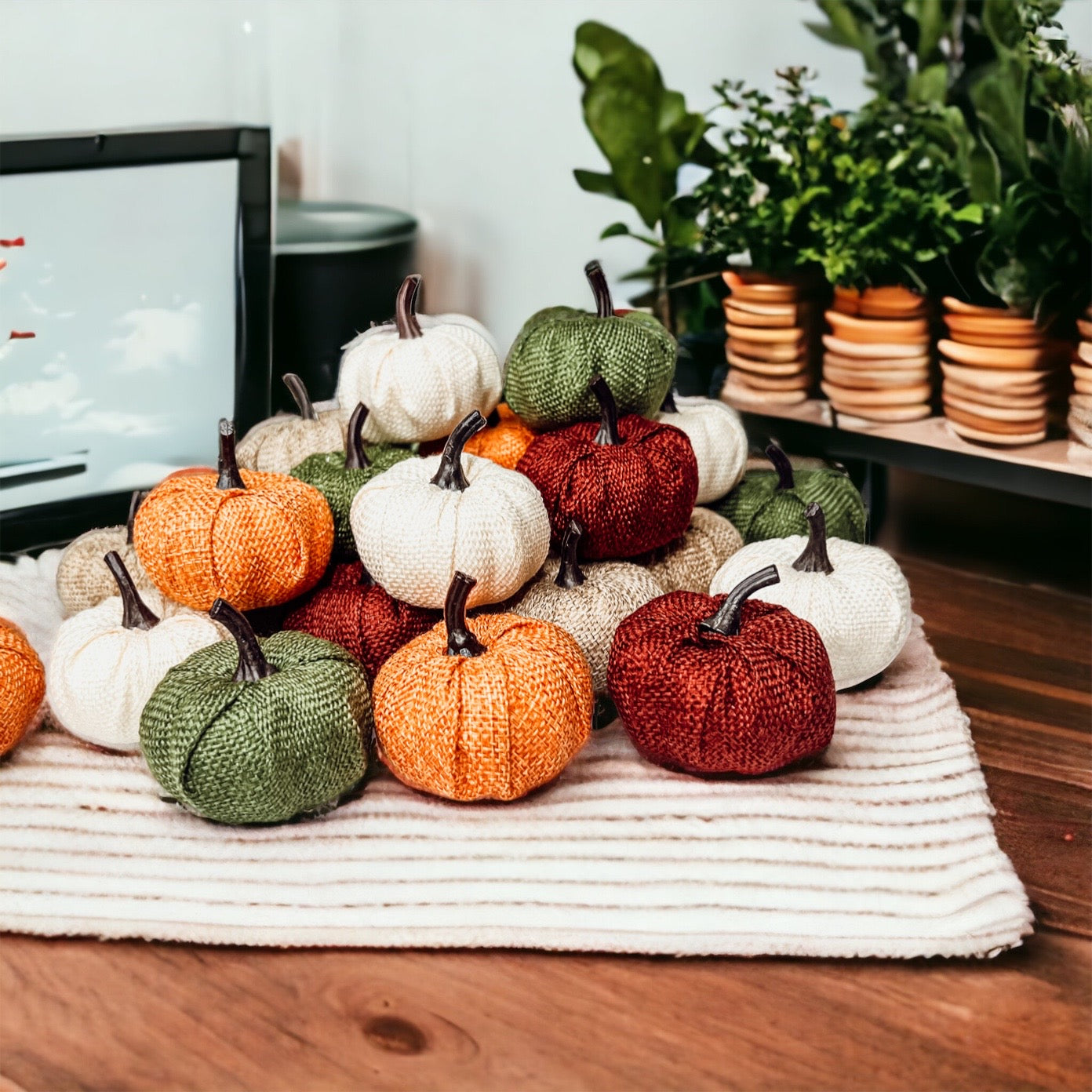 Jute Mini Pumpkins