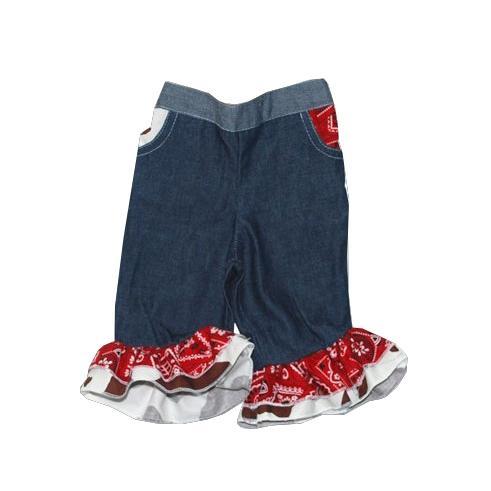 Rodeo Queen Infant Toddler Girl Denim Rodeo Pant