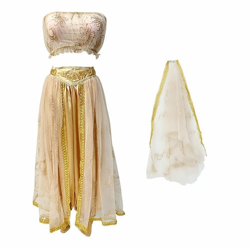 Golden Goddess Costume Egyptian Princess Costume Cleopatra Costume