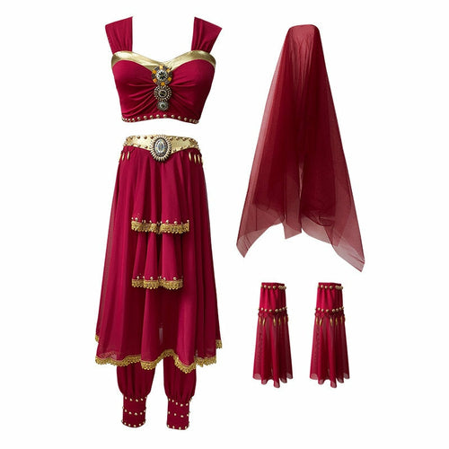 Belly Dance Carnival Egyptian Princess Costume Greek Goddess Outfit