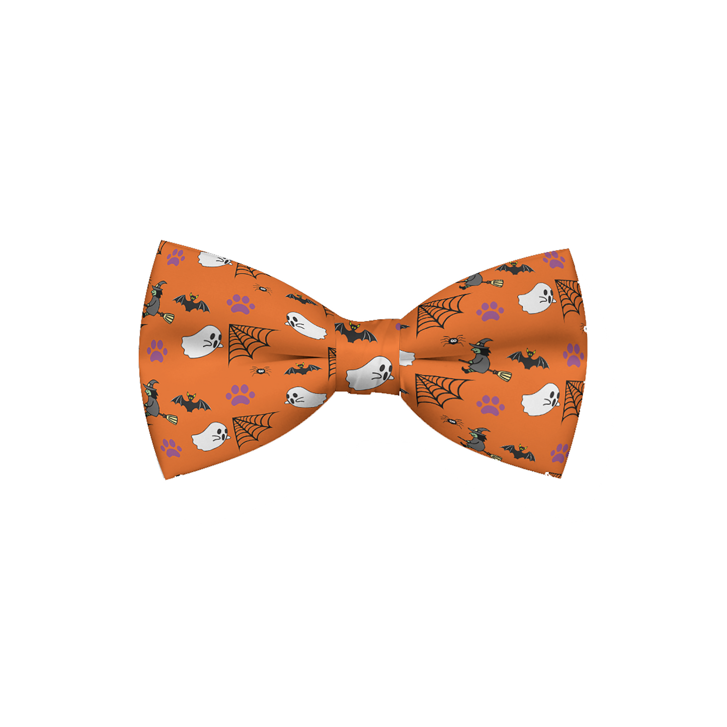 Halloween Orange Dog Bow Tie – Trendy Drop 2025 Edition
